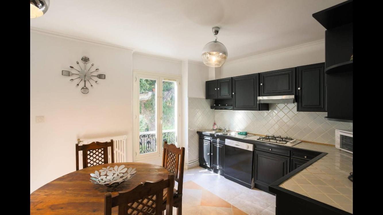Villa Laetitia - Appt De Charme Avec Parking - Nice Nord Extérieur photo